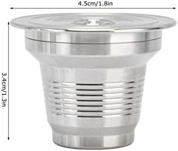 LANGshaw Reusable Coffee Capsule Cup Stainless Steel Capsule Filter Compatible For LORLM8012/60/A Refillable Caps Coffee Machine Accessories leisurely - Image 6