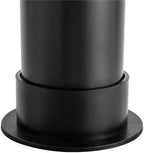 Knock Box for Espresso Coffee Grounds, Coffee Knock Box with Non-Slip Base & 2 Hooks, 18L Large Capacity Espresso Dump Bin, Commercial Floor Standing Knockbox for Kitchen, Coffee Shop, Bar (Black) - Image 6