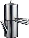 Ilsa Stainless Steel Neapolitan Drip Coffee Maker with Spout, 3 ESPRESSO Cups 10 oz. by Ilsa