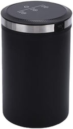 AYNEFY Cordless Rechargeable Digital Display Sealed Storage Jar Coffee Canister Stainless Steel Airtight Bean Grounds Container Holder Digital Time Power Display Automatic Charging - Image 5