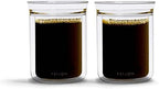 Fellow Stagg Handblown Double Walled Glass Coffee Mugs 10 oz, Set of 2 by Unknown