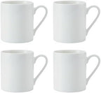 MIKASA Egret 4pc Fine China Mug Set, 380ml, Gift Boxed by Mikasa