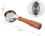 58MM 3 Ears Coffee FilterStainless Steel Bottomless Coffee Portafilter Handle Barista Tool(58mm Barsetto-E) - Image 2