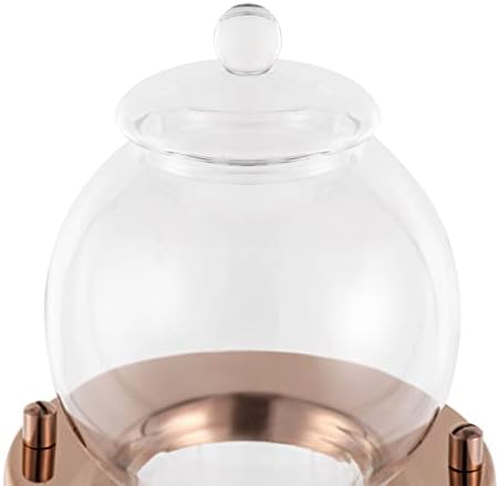 Metal Cold Brew Drip Tower, Ice Cold Drip Tower 6-8 Cups 600ml -20-150°C Temperature Range With Slow Drip TechnologyIBamboo Straight Frame for Home Office Drip Coffee Maker - Image 5