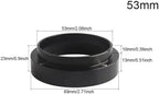 Espresso Dosing Funnel 10 Pcs Coffee Powder Anti-Fly Metering Ring is Suitable for Espresso Grinders (51mm 53mm 58mm)(Black 53MM) - Image 2