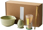 4/5/6PCS Matcha Set Whisk Teaspoon Ceramic Bowl Tea Sets Home Tea-making Tools Accessories(4 PCS Matcha Set A) by Unknown