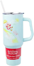 Silver Buffalo Strawberry Shortcake Duo, Stainless Steel Tumbler, 40oz by SilverBuffalo