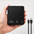 Coffee Scale, 0.1g High Accuracy Digital Coffee Scale, Stable Real-Time Reading, No Lag, No Drift for Espresso Pour Over Brewing by Qzzhizao