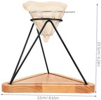 Coffee Filter Holder Stand Stainless Steel for Home Brewing - Image 2