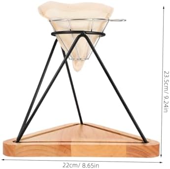 Coffee Filter Holder Stand Stainless Steel for Home Brewing - Image 2