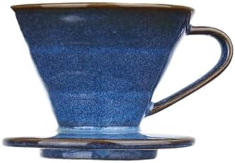 Ceramic Coffee Filter Cup Reusable Filters Maker V Style Funnel Dripper Accessories(Small) by Unknown