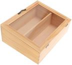 ARTIBETTER Desktop Storage Rack Double Layer Beige Wooden for Tea Bags by ARTIBETTER