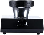 Elegant Stainless Steel Coffee Maker with Warming Technology, Black, as described by Unknown
