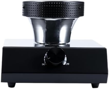 Elegant Stainless Steel Coffee Maker with Warming Technology, Black, as described by Unknown