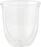 De'Longhi America 5513296661 Creamy Collection Double Walled Thermo Cappuccino Glasses (Set of 6), Clear - Image 4