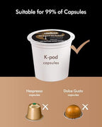 SIFENE 3-in-1 Single Serve Coffee Maker, K-Cup, Ground Coffee & Tea - Image 6
