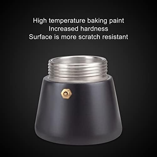 ASHATA Stovetop Maker, Coffee Maker, Induction Heating Pot Stovetop Coffee Maker, Stainless Steel Italian Coffee Machine for Home (500ml) - Image 3