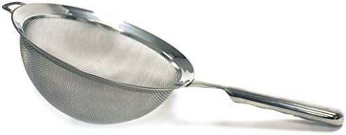 Norpro, 8" KRONA Stainless Steel Double Mesh Strainer, 8", as shown - Image 2