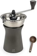 Peugeot KRONOS Coffee Grinder, 19 cm/ 7.5 in, Chocolate - With Wooden Spice Scoop by Unknown