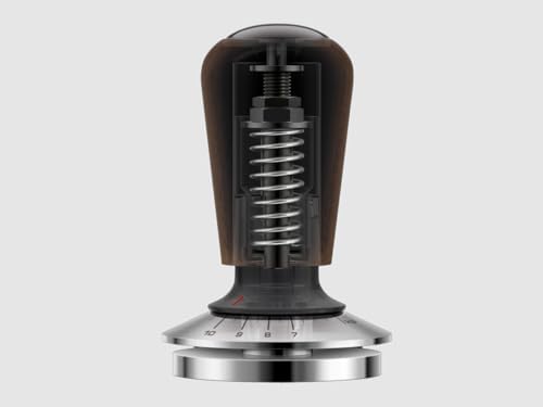 Breville BEA202WLW Force Gauge Tamper Espresso Tool, 54mm, Walnut - Image 4
