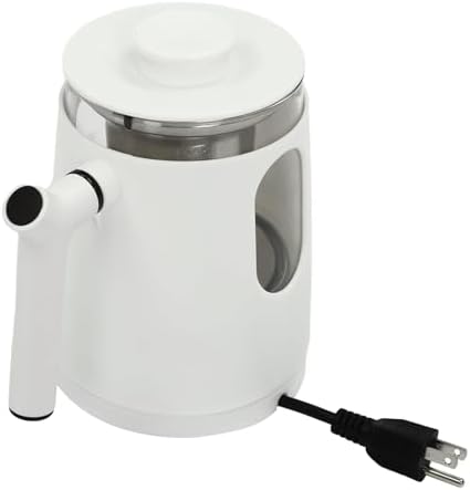 110V Temperature Control Electric Tea Kettle, Water Boiler & Heater, Electric Kettle - White - Image 7