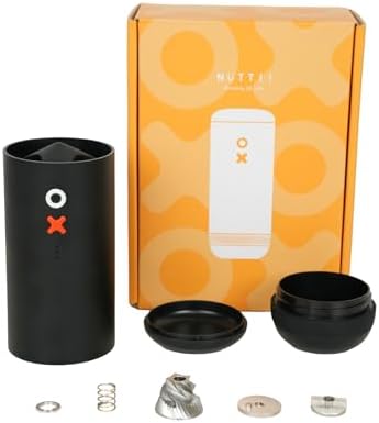 Nuttii Burr Coffee Grinder & Portable Coffee Maker Pour-Over Coffee Dripper - Image 6