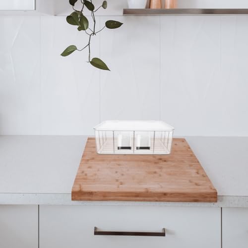 Plastic Tea Bag Holder with 16 Compartments and Lid Organizer - Image 5