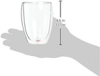 Bodum 12oz Pavina Double Wall Insulated Tumbler, High-Heat Borosilicate Glass, Set of 6, Clear - Image 3