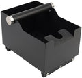 Espresso Knock Box, Stainless Steel Coffee Bag Container, With Steel Bracket And Noise Reducing Rubber Ring (Rectangle L-No base) by KKAFFEELUX