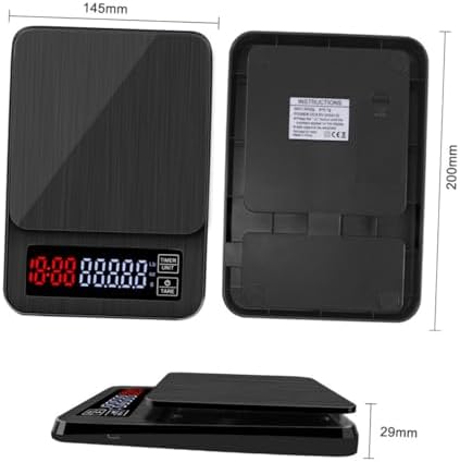 Electronic Coffee Scale 5kg Capacity with Timer, Precision Sensors - Image 5