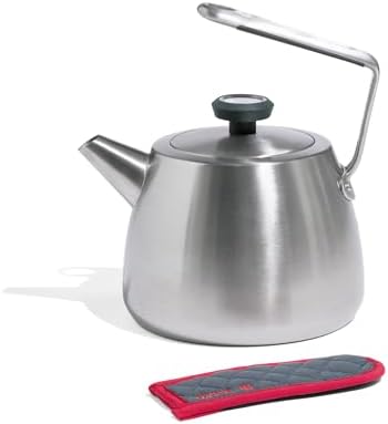 Made In Cookware - 2 QT Kettle - Stainless Steel - With Built-In Temperature Gauge - Includes Handle Sleeve - Induction Compatible by Unknown