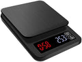 Unomor 5kg Digital Kitchen Scale with Timer Capacity Precision Weighing Scale for Cooking and Baking USB Powered Multifunctional with Led Display Black by Unomor