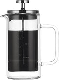 Decdeal Double Walled French Coffee Maker Borosilicate Glass Coffee Pot by Decdeal