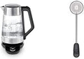 OXO Brew Adjustable Temperature Kettle, Electric, Clear & BREW Twisting Tea Ball Infuser by Unknown