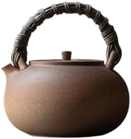 Tea Pots For Loose Tea Ceramic Tea Kettle Office Kettle Retro Ice Tea Kettle Restaurant Beverage Kettle Tea Infuser Pot by GKOKG