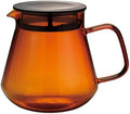 Hario Color Glass Coffee and Tea Server, 600ml Amber by Hario