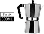 Aluminum Moka Pot 50-600ml Stovetop Espresso Maker Italian Latte - Image 2