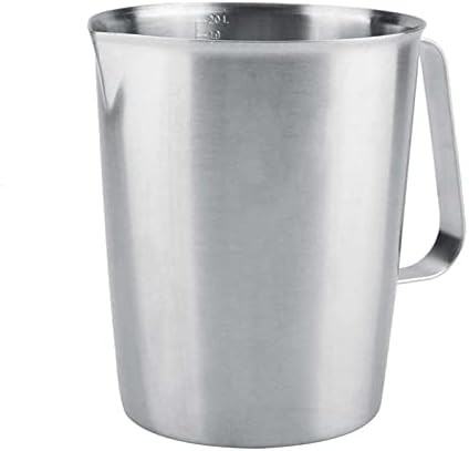 Gravy Boat 2000ml Stainless Steel Milk Frothing Pitcher Espresso Coffee Barista Craft Latte Milk Cream Cups Frother Jug Pitcher Sauce Jug - Image 5