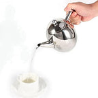1.5L Stainless Steel Teapot with Tea Strainer Teapot with Tea Infuser Teaware Sets Tea Kettle Infuser Teapot For Induction - Image 3