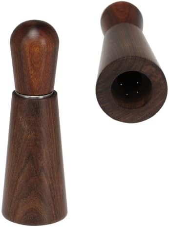 DIBTSA Espresso Coffee Stirrer WDT Distribution Tool and 51mm Espresso Tamper with 304 Stainless Steel Flat Base and Wooden Handle - Image 3