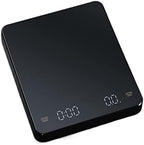 Precision Electronic Scale LED Display Built-in Auto Timer Pour Over Espresso Smart Coffee Scale Kitchen Scales 3kg (Color : Precision Scale) by Unknown