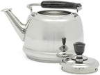 Martha Stewart Kingstree Large 2 Qt Stainless Steel Tea Kettle – Heavy Gauge Durable Whistling Tea Kettle for Stove Top, Easy Pour, Classic Design - Image 6