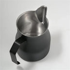 Milk Frother Cup Stainless Steel 304 Stainless Steel Milk Frothing Pitcher 350ml 450ml With Scale Espresso Latte Barista Tool Coffee Shop Home Use(White-450ml) - Image 6