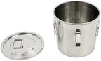 Food Storage Containers 3.2Gal/12L with Lids Lock Clips 304 Stainless Steel - Image 7