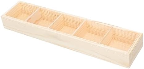 2pcs Tea Bag bin Coffee bar Accessories Coffee Organizer Coffee Station Organizer countertop Candy Coffee Bag Organizer Tea Bag Holder Bamboo Sugar Bag Holder Wood Sugar Box Drawer - Image 4