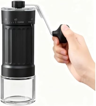 Manual Coffee Grinder, 40 Adjustable Settings, Portable Hand with 30g Capacity.Conical Burr - Image 4