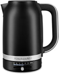 KitchenAid 1.7L Electric Kettle, Temp Control KEK1701, Black Matte by Unknown