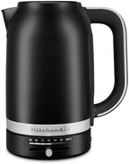 KitchenAid 1.7L Electric Kettle, Temp Control KEK1701, Black Matte by Unknown