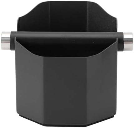 Stainless Steel Coffee Ground Knock Box, Compact Coffee Knock Box for Espresso Machine, Small Knock Bin with Knock Rod for Home Kitchen Countertop - Image 6