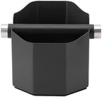 Stainless Steel Coffee Ground Knock Box, Compact Coffee Knock Box for Espresso Machine, Small Knock Bin with Knock Rod for Home Kitchen Countertop - Image 6